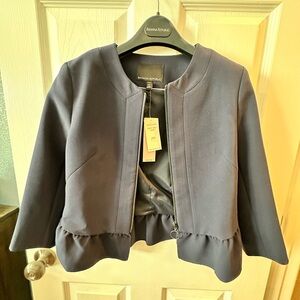 Banana Republic crop jacket — Size 00 Petite